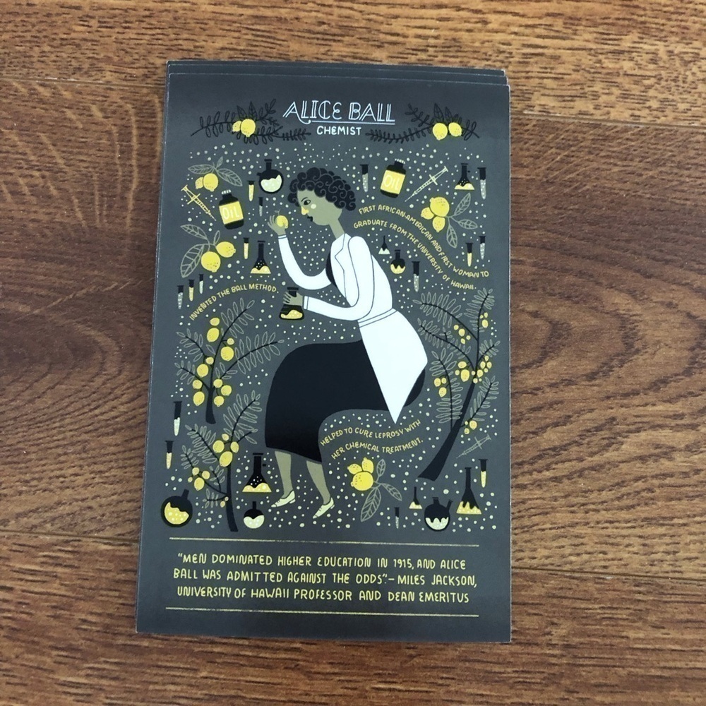 Women in Science by: Rachel Ignotofsky postcard set #4 - Picture 4 of 7